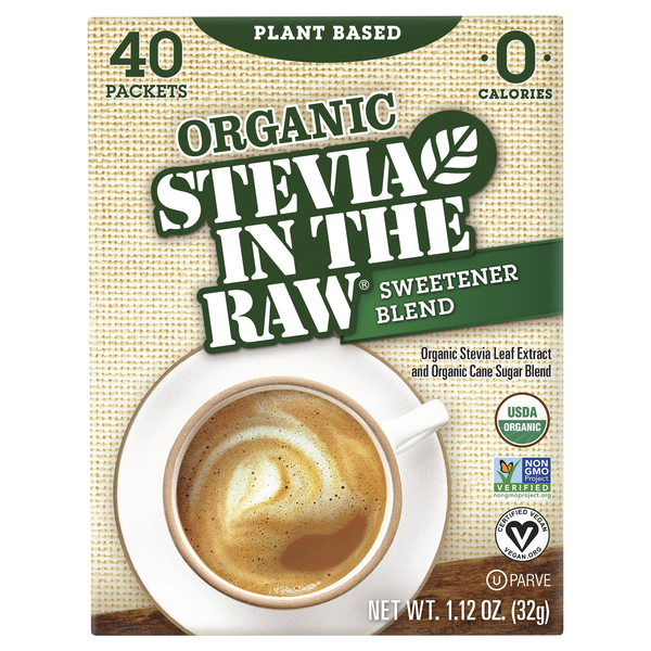 Stevia In The Raw Organic Zero Calorie Sweetener Blend