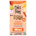 Once Upon A Farm Cinnamon Roll Mini Protein Bars - 6 ct Refrigerated