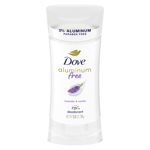 Dove Lavender & Vanilla 0% Aluminum Deodorant