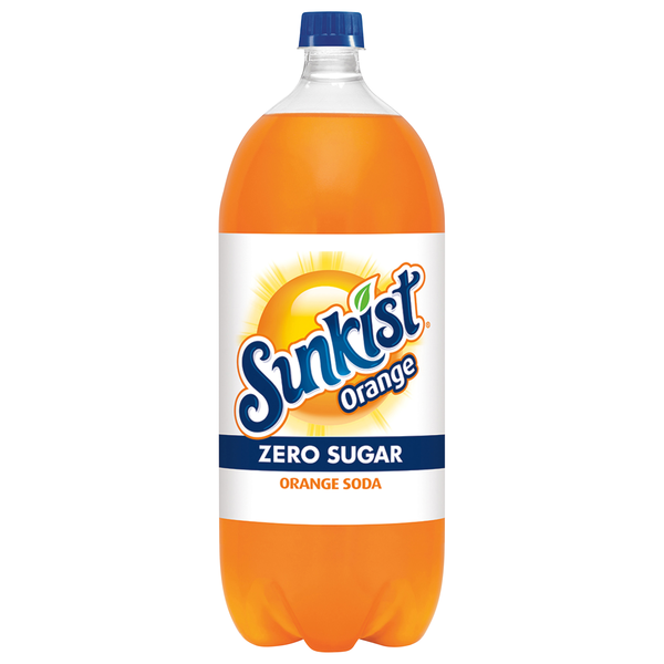 Sunkist Zero Sugar Orange Soda
