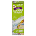 Our Brand Double Zipper Sandwich Bags