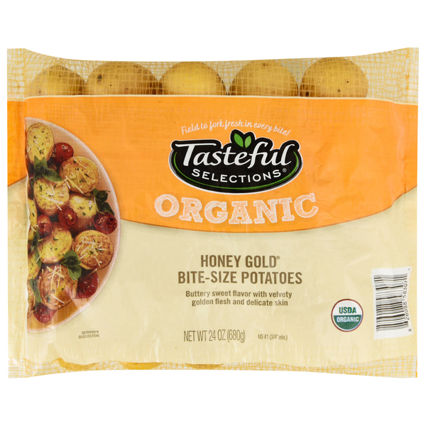 Tasteful Selections Organic Bite Size Honey Gold Potatoes