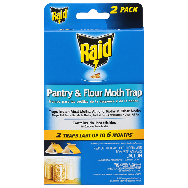 Raid Pantry & Flour Moth Traps