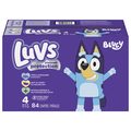 Luvs Platinum Protection Bluey Size 4 Baby Diapers 22-37 lb