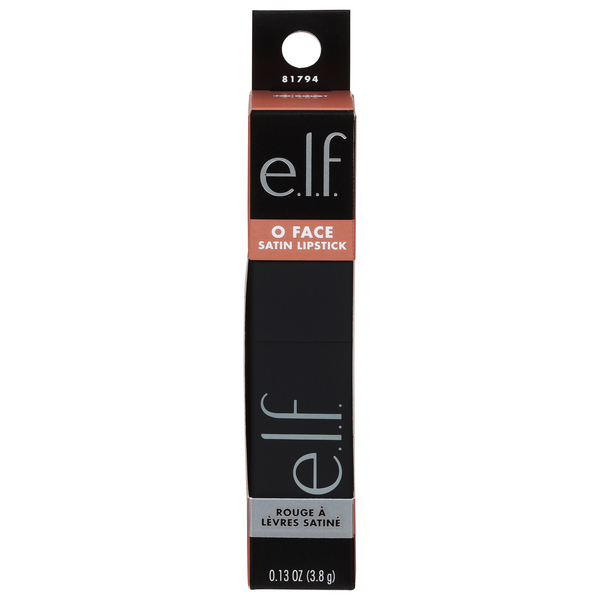 Save on e.l.f. O Face Satin Lipstick No Doubt Order Online Delivery GIANT