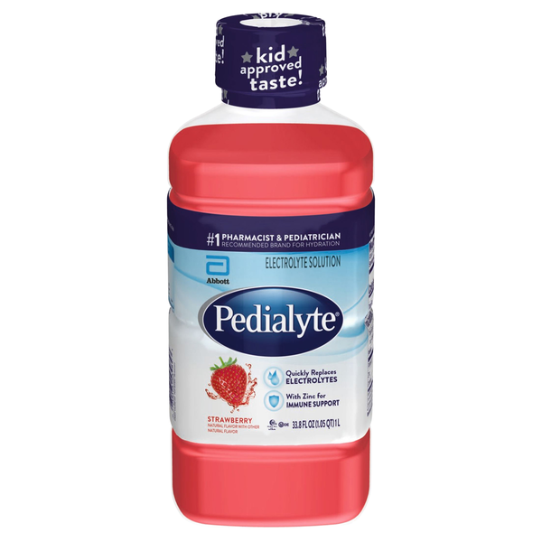 Pedialyte Strawberry Electrolyte Solution