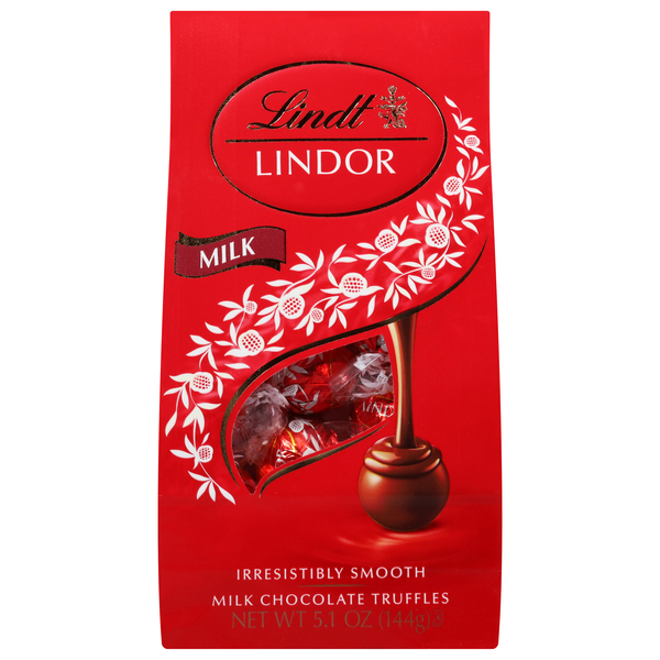 Lindt Lindor Milk Chocolate Candy Truffles