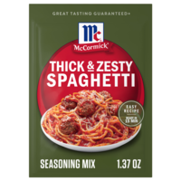 McCormick Thick & Zesty Spaghetti Sauce Mix Packet | GIANT Food Stores