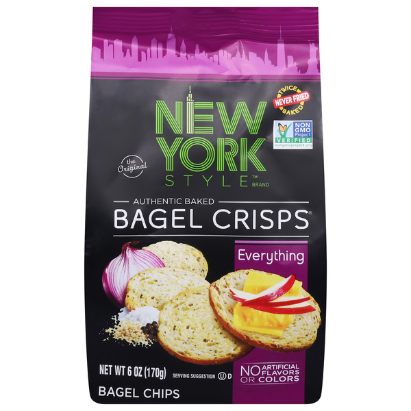 New York Style Everything Bagel Crisps