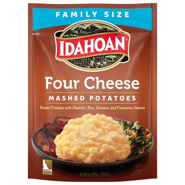 Idahoan Four Cheese Mashed Potatoes Family Size