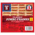 Bar-S Classic Jumbo Chicken & Pork Franks - 8 ct