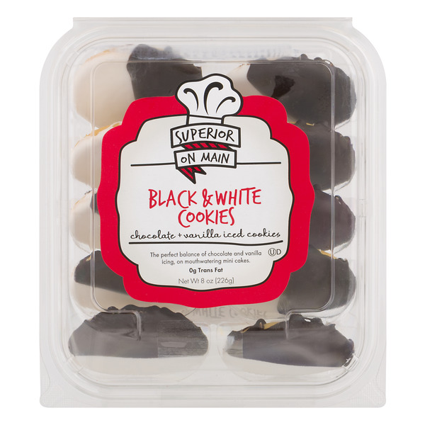 Superior On Main Black & White Cookies - 10 ct