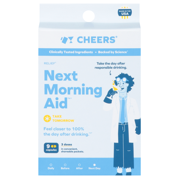 Cheers Next Morning Aid Capsules