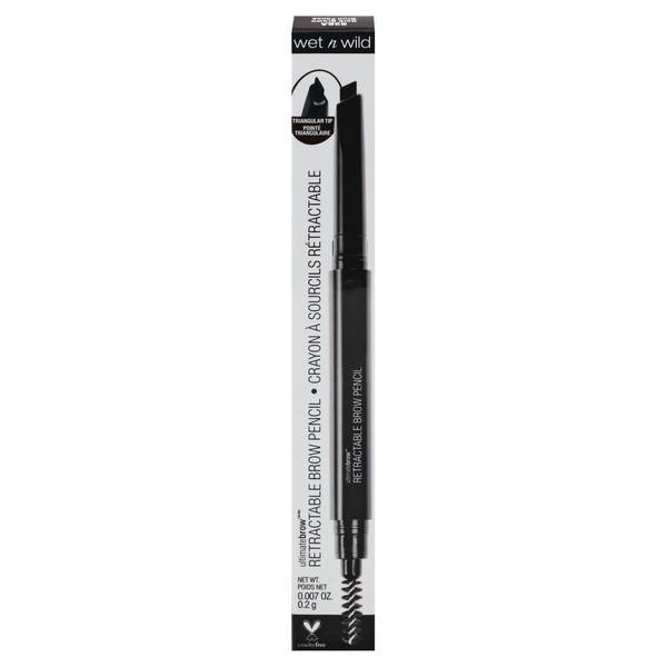 Wet n Wild UltimateBrow Retractable Brow Pencil Dark Brown 628A