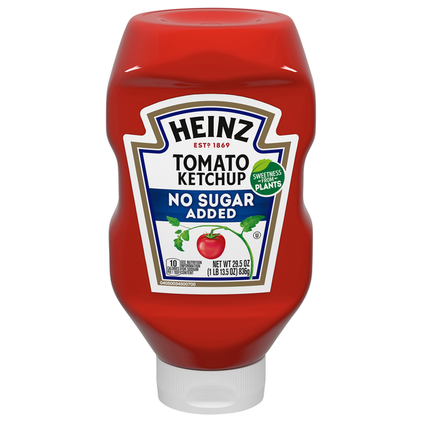 Heinz No Sugar Added Tomato Ketchup