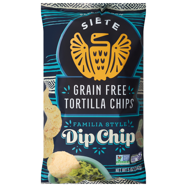Siete Vegan Gluten & Grain Free Familia Style Avocado Oil Tortilla Chips