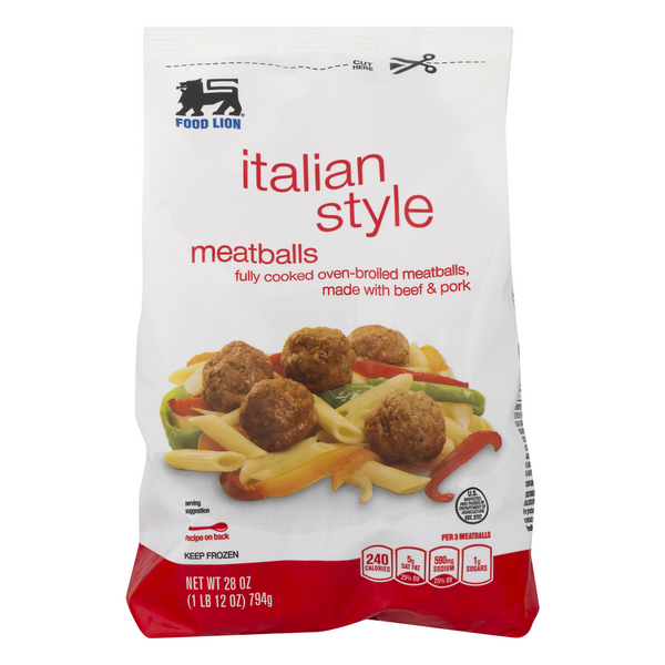 Meatballs Order Online & Save Food Lion