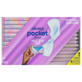 Always Pocket Size 1 Regular Flexi-Wings Unscented Pads