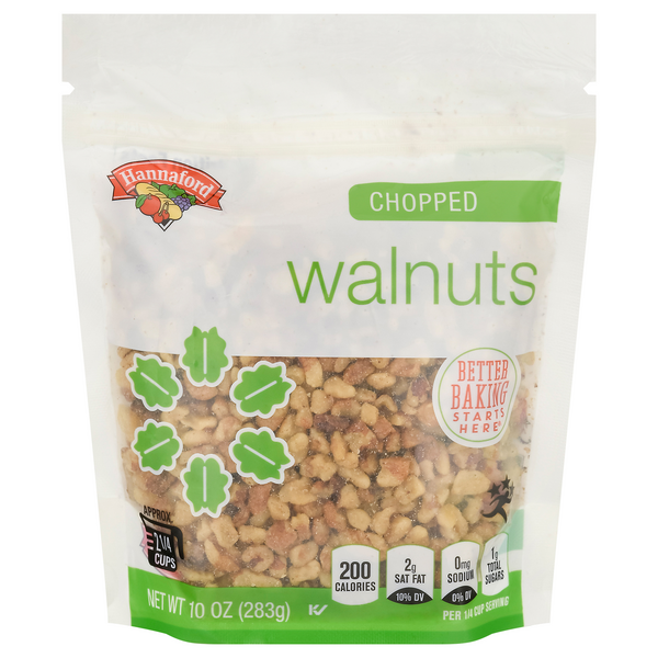 Hannaford Walnuts Chopped