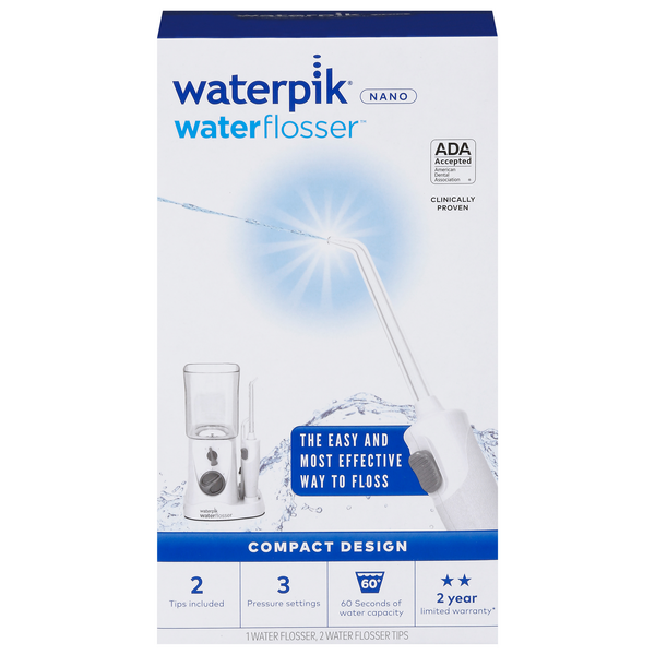 Waterpik Nano Water Flosser & Tips