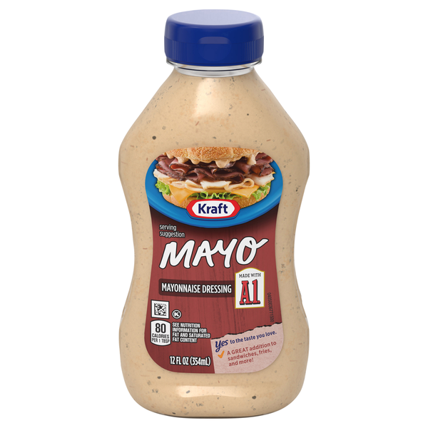 Kraft Mayonnaise Dressing Made with A1