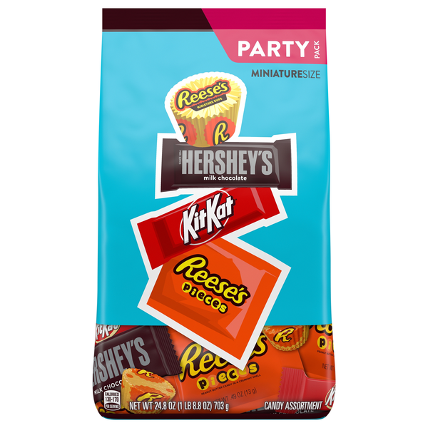 Hershey's Miniature Size Assorted Candy Party Pack