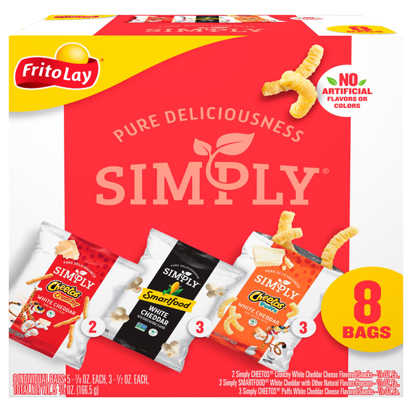 Frito-Lay Simply Variety Pack - 8 ct
