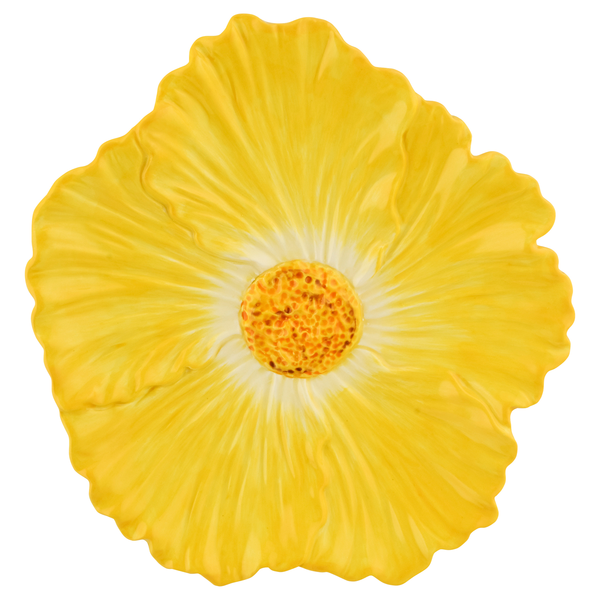 Smart Living Spring Flower Plate Yellow