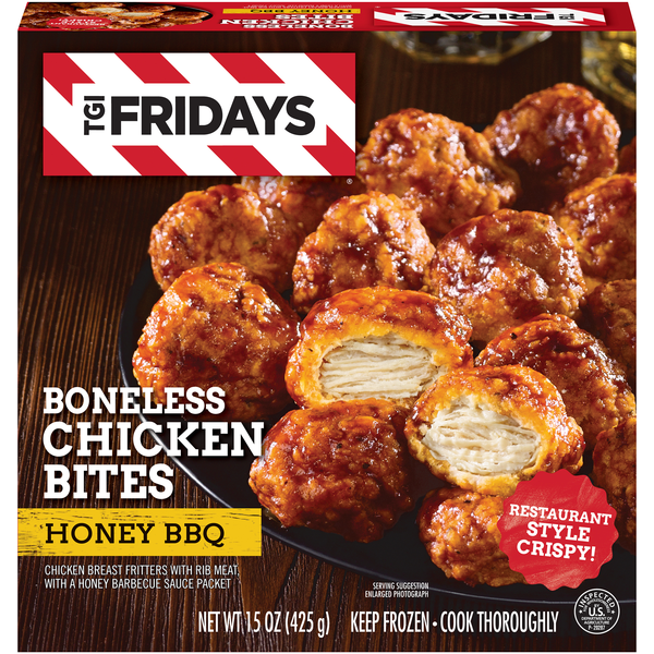 TGI Fridays Honey BBQ Boneless Chicken Bites Frozen