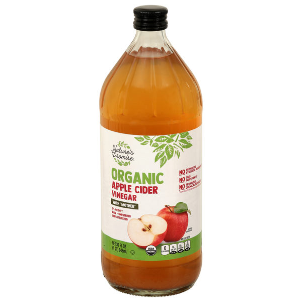Nature's Promise Organic Unfiltered Raw Apple Cider Vinegar
