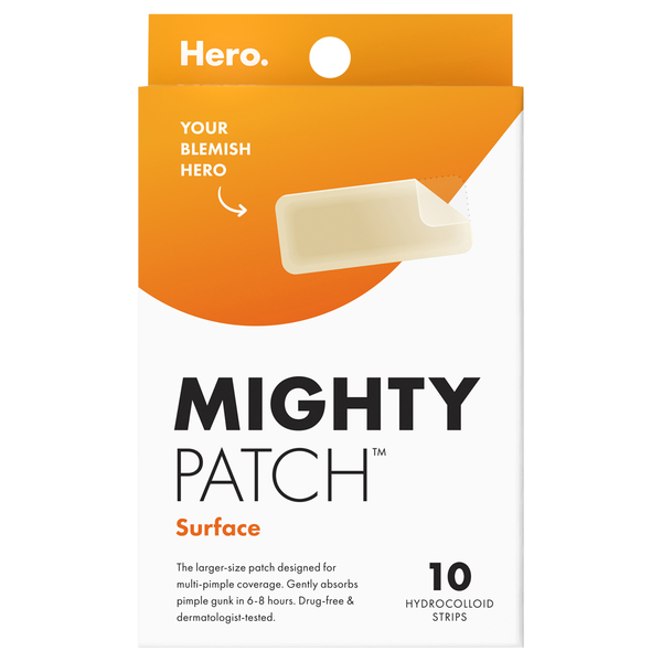 Hero Mighty Patch Surface Hydrocolloid Patches