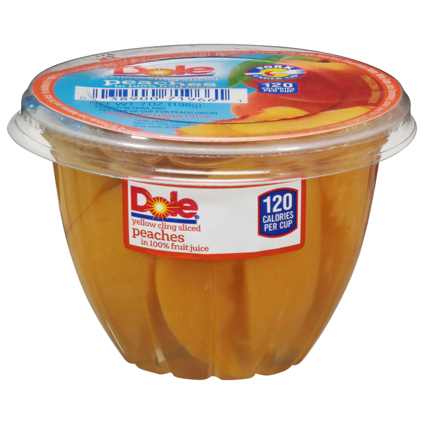 Dole Yellow Cling Sliced Peaches