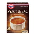 Dr. Oetker Creme Brulee with Caramelizing Sugar Instant Dessert Mix