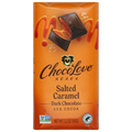 Chocolove Gluten Free Salted Caramel Dark Chocolate Candy Bar 55% Cocoa