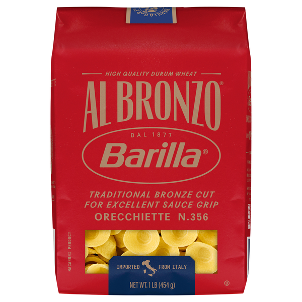 Barilla Al Bronzo Orecchiette Pasta