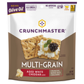 Crunchmaster Gluten Free Multi-Grain Aged White Cheddar Rice Crackers