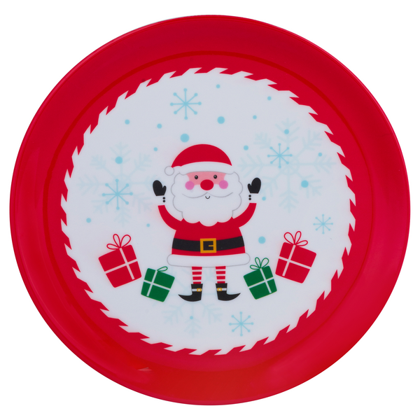 Save on Smart Living Holiday Salad Plate Santa Claus Order Online