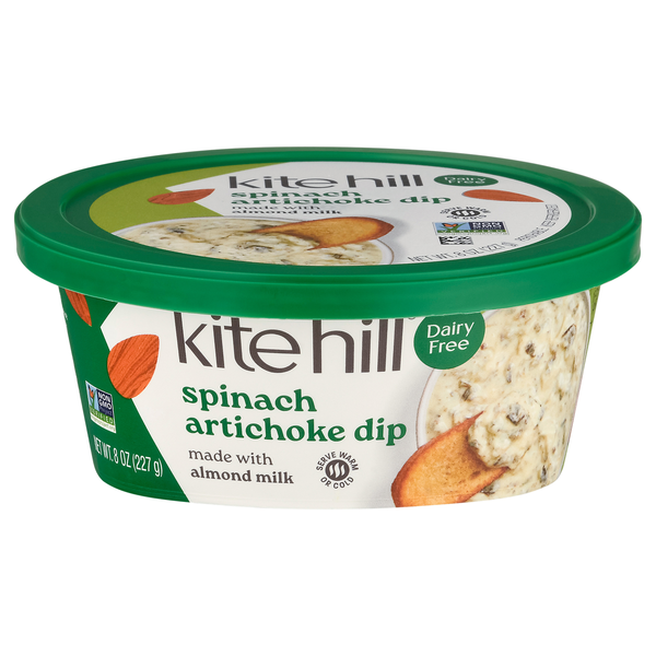 Kite Hill Dairy Free Spinach Artichoke Dip