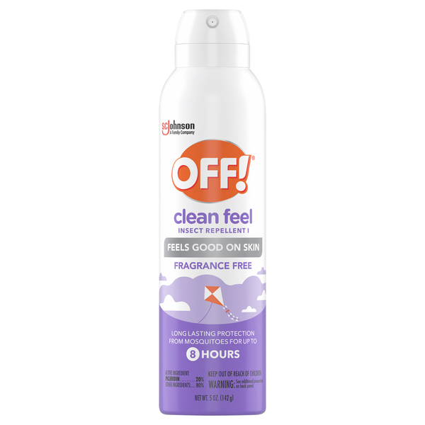 OFF! Clean Feel Insect Repellent Aerosol Spray