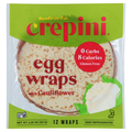 Crepini No Carb Egg Wraps with Cauliflower - 12 ct Refrigerated