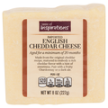 Taste of Inspirations Imported English Cheddar Cheese Wedge