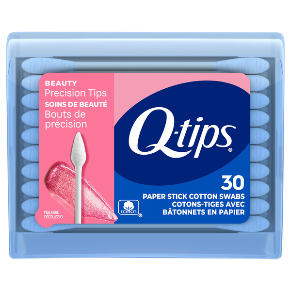 Q-tips Precision Tip Cotton Swabs