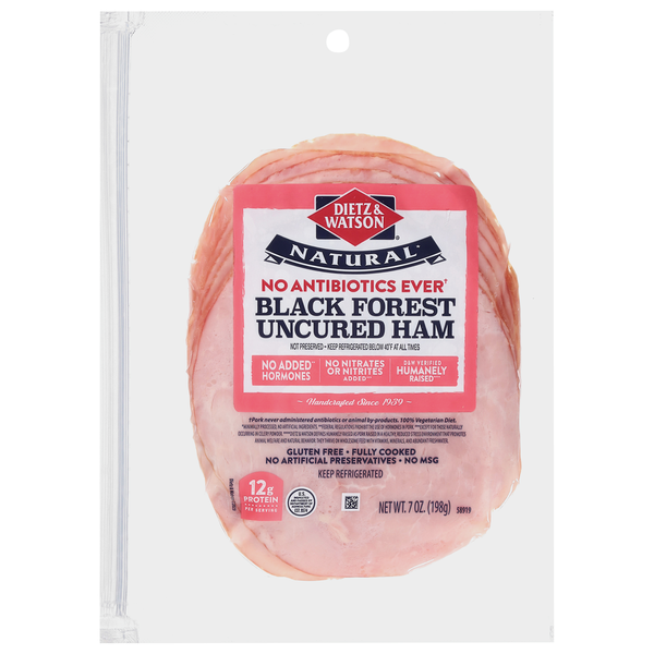 Dietz & Watson Black Forest Ham Uncured No Antibiotics