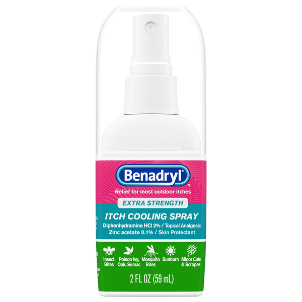 Benadryl Extra Strength Itch Relief Cooling Spray