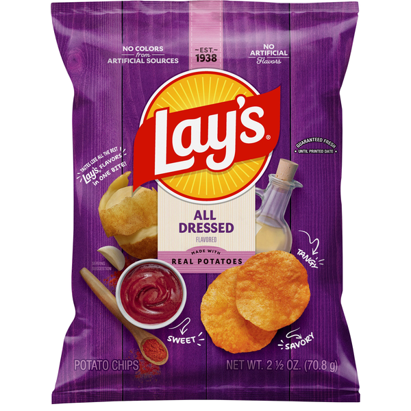 Lay's All Dressed Potato Chips