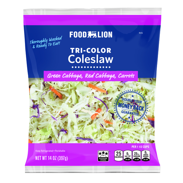 Food Lion Tri-Color Coleslaw
