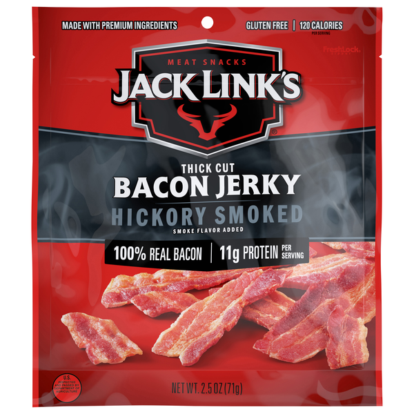 Jack Link's Hickory Smoked Thick Cut 11g Protein Bacon Jerky