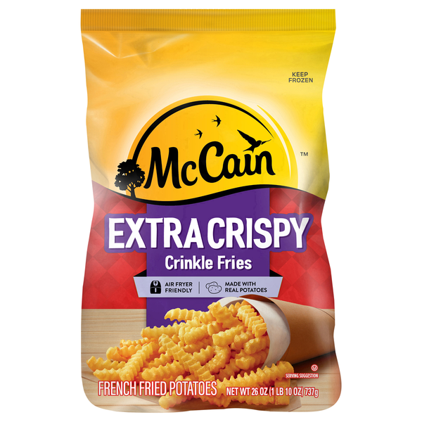 McCain Extra Crispy Crinkle Fries Frozen