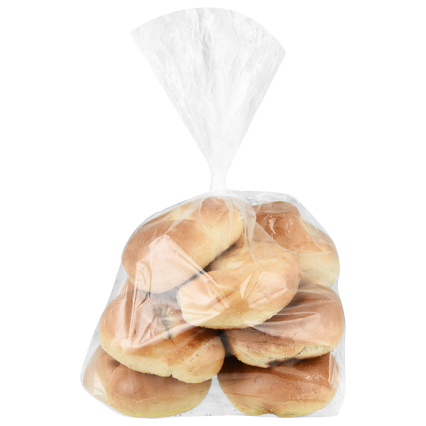 Hannaford Bakery Junior Plain Bagels Unsliced - 10 ct