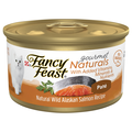 Fancy Feast Gourmet Naturals Pate Wild Alaskan Salmon Adult Wet Cat Food